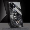 Lion and tiger patterns glass Phone Case For SamsungGalaxy S26 S25 S24 S22 S23 Ultra S21 S20 Plus 5G Frosted Non-Slip Full Cover