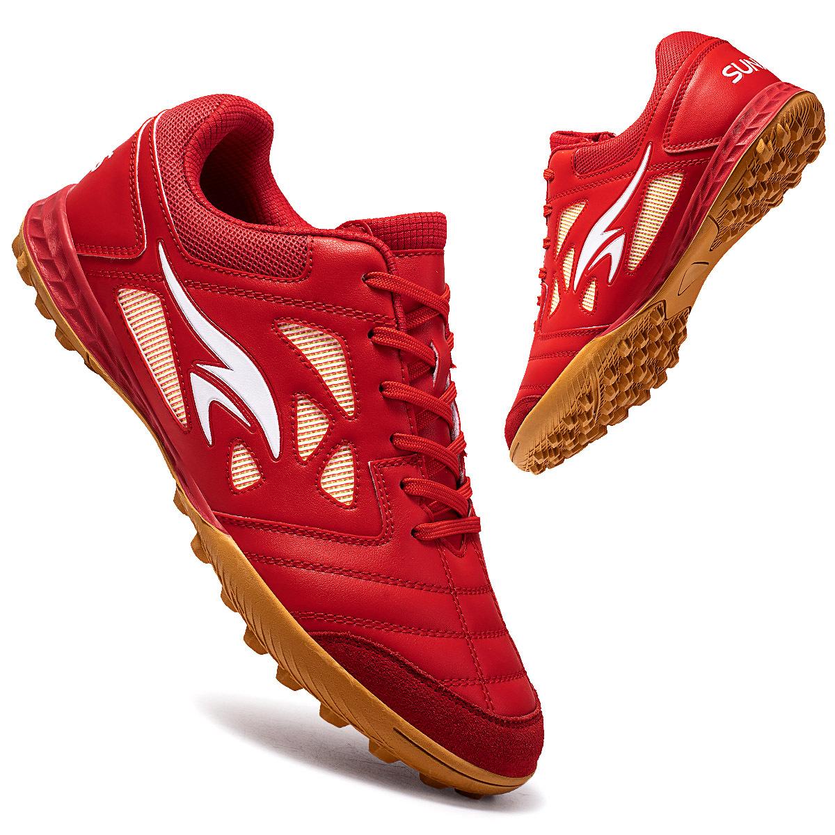 

Brand New Low Top Indoor Training Shoes for Students Adult Plus Size with Broken Nail Soccer Shoes 35