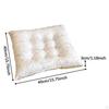 Dining Chair Cushion Floor Floral Pattern Elegant Seat Thick Pad for Fireplace Bench