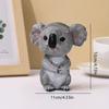Koala Ornament, Glasses Holder, For Bookshelf Home Living Room Office Cafe Decor, Winter Christmas New Year Decor