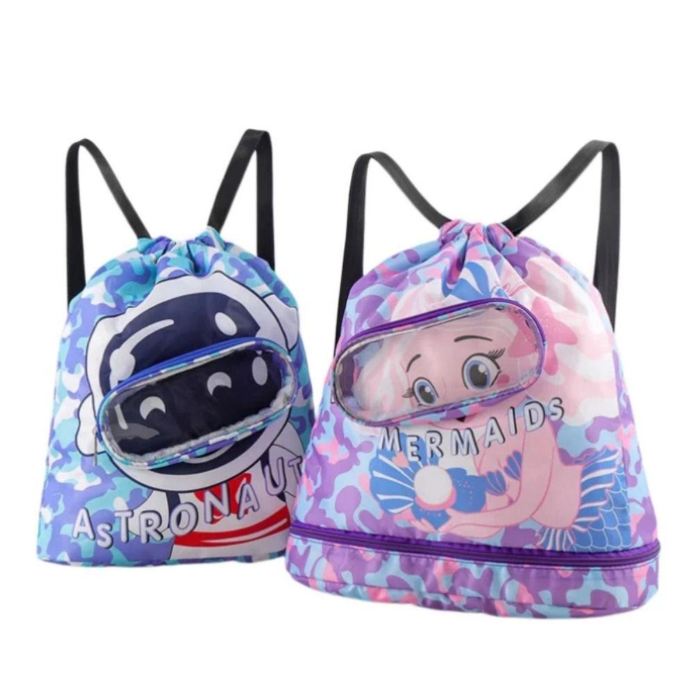 Dry Wet Separation Children's Swimming Bag Waterproof Swimm Storage Bag Kids Beach Bag  Boys Girls