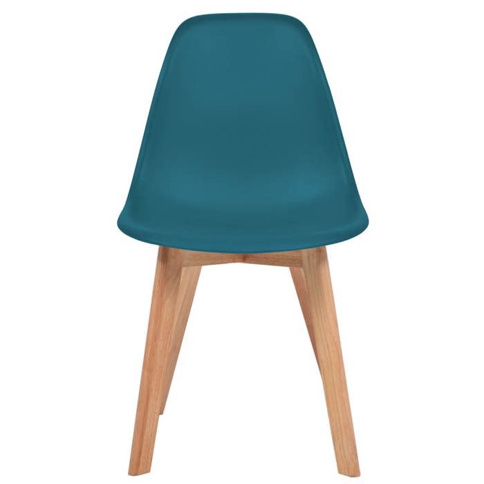 Chaises de salle à manger - vidaXL - Lot de 6 - Turquoise - Plastique - Design contemporain