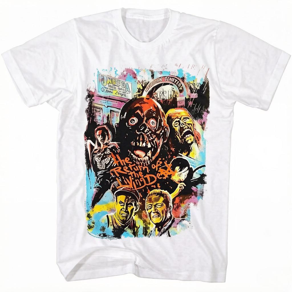 Resurrected Corpse Returns Joe K Art Black Print TShirt Casual and Comfortable Cotton Streetwear