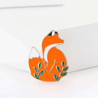 Cartoon süße Legierung Emaille Brosche Nische vielseitige Damen Anzug Mantel Corsage Schmuck Pin