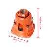 Clutch Drum Connecter Square 4T 9T Spline Drive Housing Accessory Part For 143R 543R G45 Strimmer Trimmer Brush Cutter Lawn Mowe