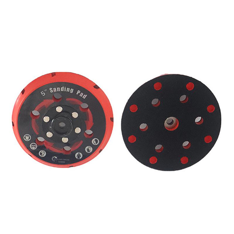 5/6 Inch Polishing Backing Plate High Hardness Self Adhesive Hook Loop Backup Plate Base For Car Surface Polishing Auto Repair
