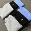 Mens Embroidered Letter Contrast Stitch Crewneck Hooded Sweatshirt Long Sleeve Thick Winter Casual Top
