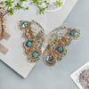 Colored Butterfly Shiny Sequins Mesh Beads Decorative Clothing Luggage Dress Top Accessories Cloth Stickers Accessories