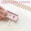 Mini 1 Hole Punch Portable Round Paper Puncher Cute Kawaii Paper Cutter Office School Stationery Supplies