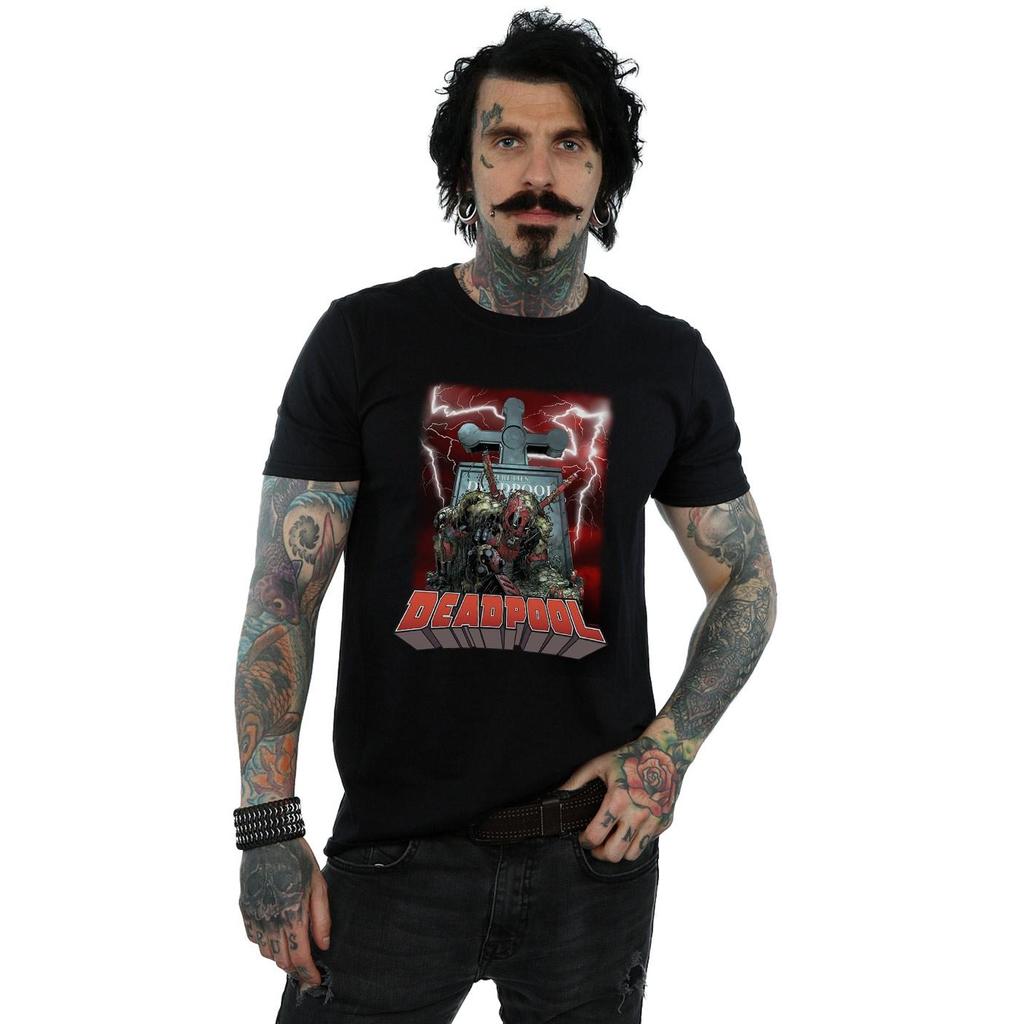 Marvel Herren Deadpool Grab T-Shirt