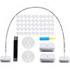 Adjustable Balloon Arch kit with Base, 9Ft Tall &10Ft Wide Adjustable Balloon Arch Stand Party Backdrop Decoration Tool for Wedding Birthday Baby