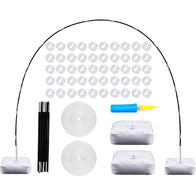 Adjustable Balloon Arch kit with Base, 9Ft Tall &10Ft Wide Adjustable Balloon Arch Stand Party Backdrop Decoration Tool for Wedding Birthday Baby