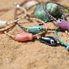 Trendy Multicolored Pull - String Ceramic Fish Bracelet Jewelry Women: Bohemian Style, Ideal for Wrist and Ankle