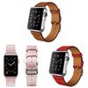 Apple Watch Leather Band For Single Loop Crosshatch Genuine Leather Strap For 38mm And 42mm Models