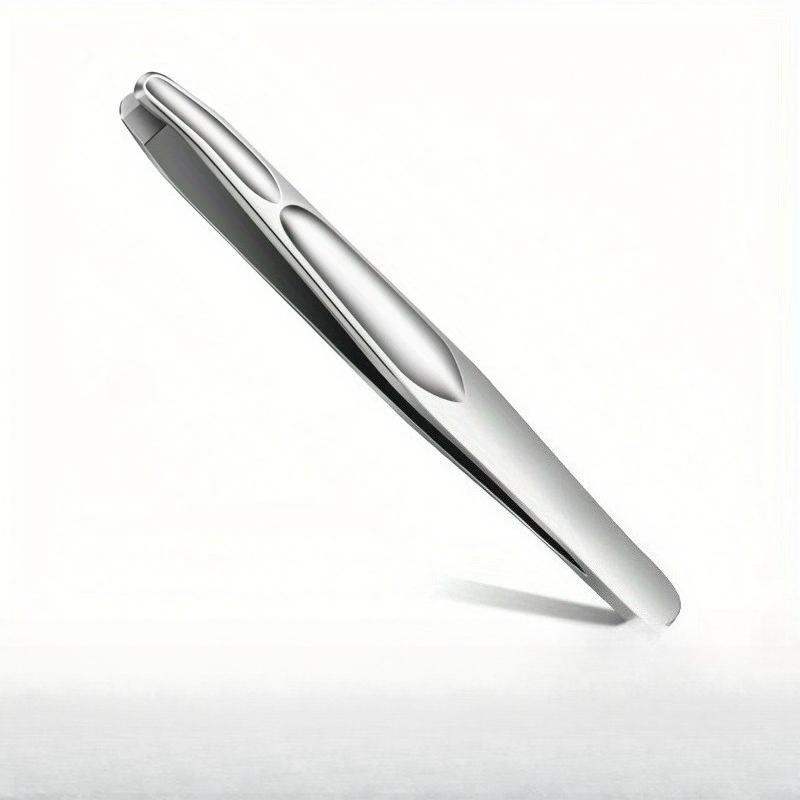 

Premium Round Head Tweezers for Eyebrow & Facial Hair Removal Seamless Clips Short Hair Precision Beard Clip