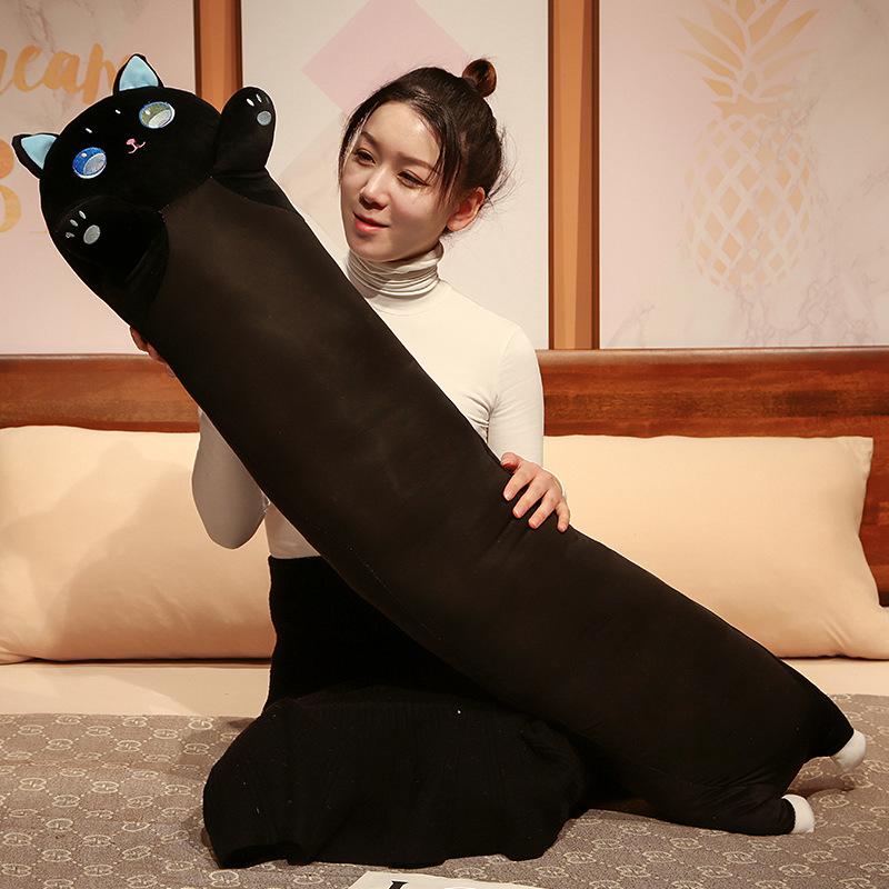 

Cartoon Animal Dinosaur Cat Rabbit Husky Bread Plush Playthings Stuffed Soft Texture Long Sleep Pillow Doll Cushion Perfect Gift 85cm