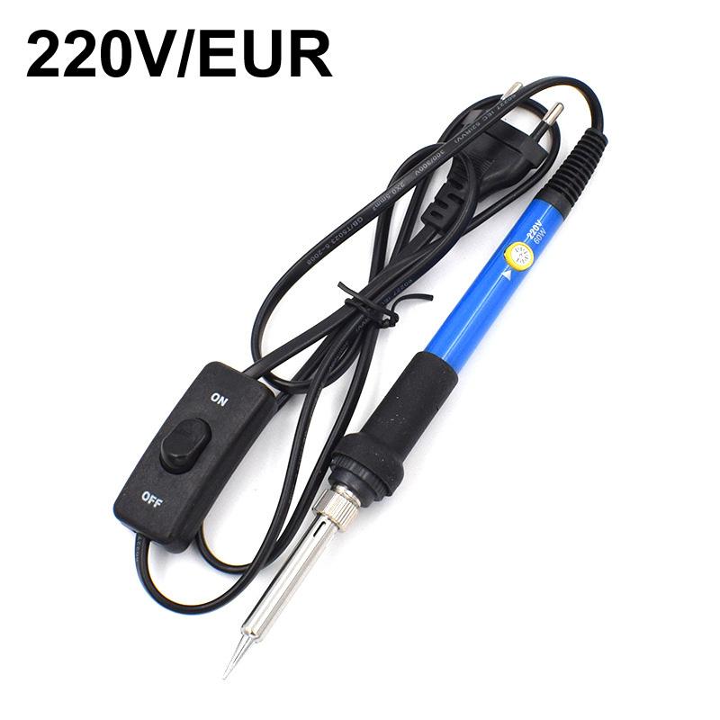 Fer à souder électrique à température réglable 60 W 220 V 110 V, outil de réparation de téléphone portable, pointe de fer à souder 900 m