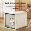 Automatic Pet Dryer Box Ultra Quiet Smart Temperature Control 161° Efficient for Cats Small Dogs Small Household Water Blower