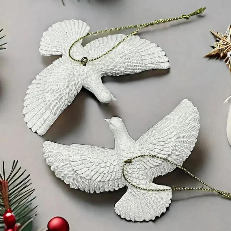 New Year Christmas Ornament Doves Style Friendship Doves Christmas Tree Ornaments Best Gift for Someone Special