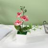 Three Piece Artificial Phalaenopsis Potted Flower Arrangement for Office