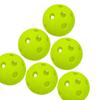 6 Packs 26 Holes Indoor Pickleball Balls for Indoor Courts