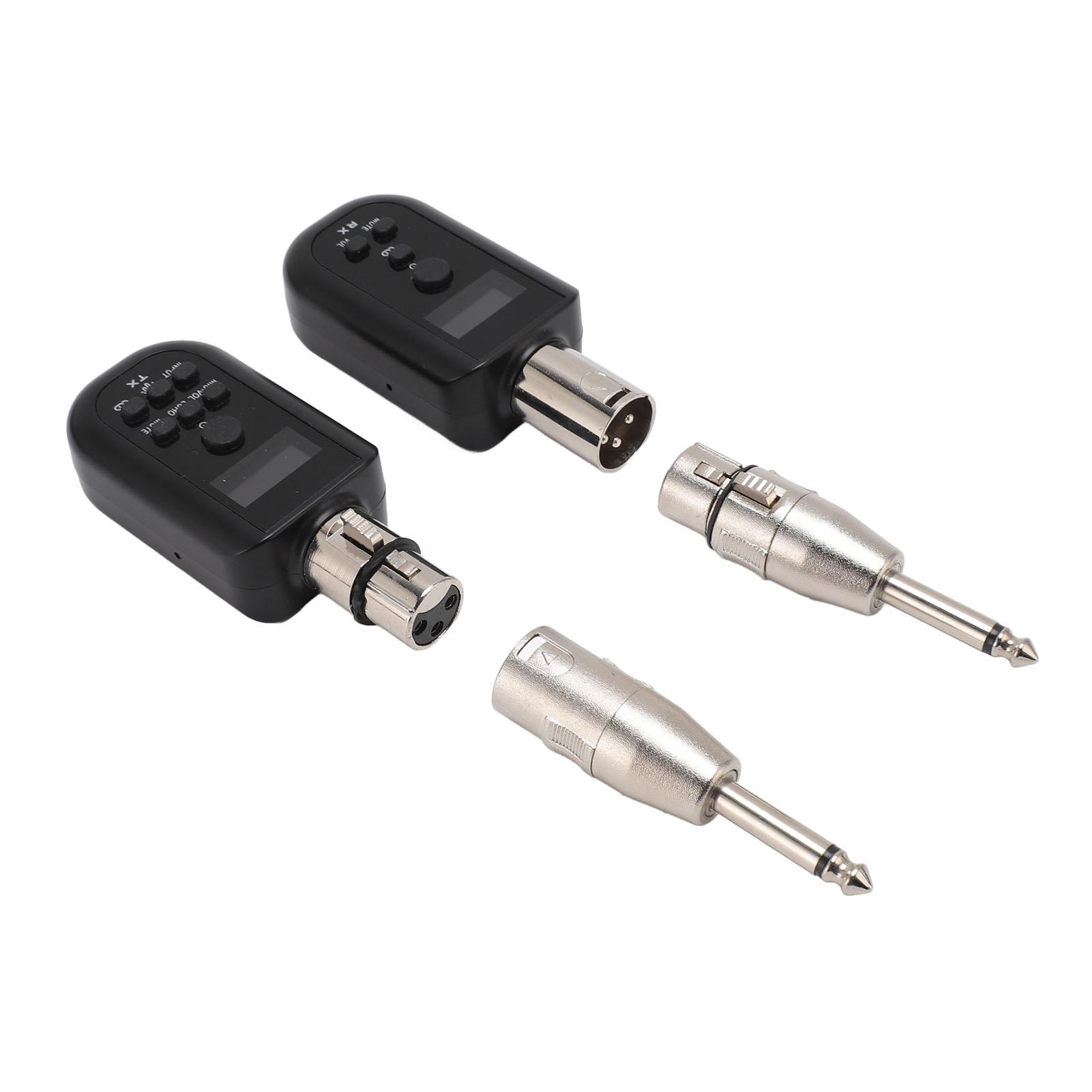 

Беспроводной XLR передатчик и приемник 2,4 ГГц перезаряжаемая микрофонная система для педалей DJ-микшеров