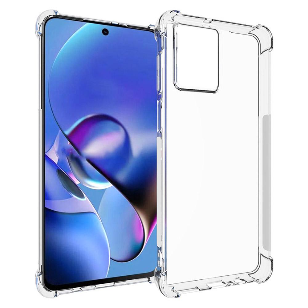 Clear Phone Cover for Motorola Moto G54 5G,Slim-fit Soft TPU Case Anti-slip Smartphone Shell