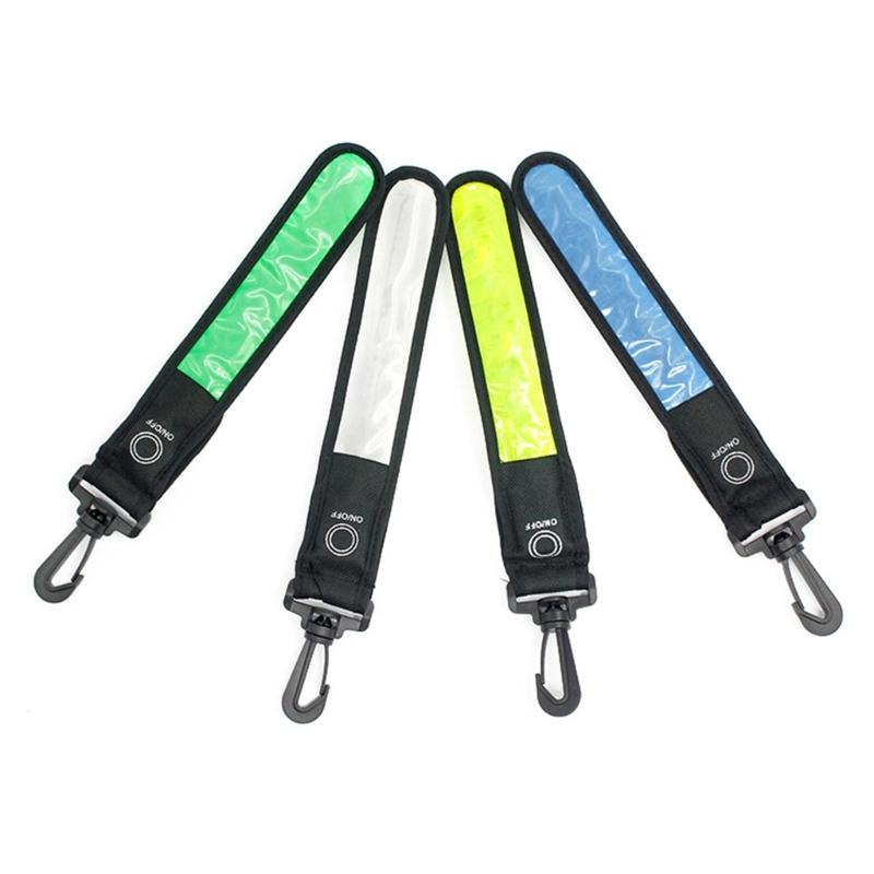 LED Bike Light | Reflective Light Strip with Quick Release Buckle, 3 Flash Modes