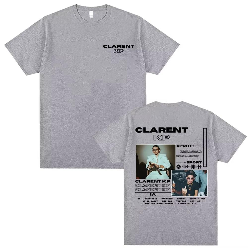 Rapper Clarent Kp Enzaciao Casamigos Album Tshirts Men Women Fashion Hip Hop Pop Music T Shirt pure Cotton Comfort Tshirt