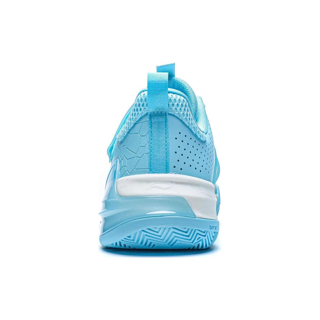 Li Ning Liren3 TEAM Cushioning Slip Resistant Abrasion Resistant Low Top Basketball Shoes Men's Ice Refreshing Blue ABAS095-1
