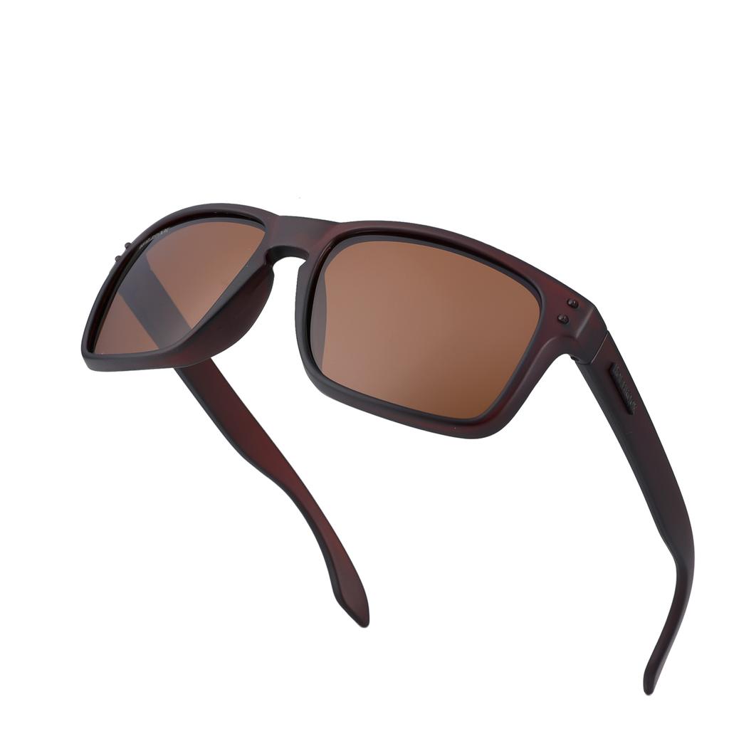 Retro Sunglasses for Men Women UV400 Protection Trendy Rectangular Frame for Traveling Driving Fishing Fashion