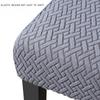 Elastic Jacquard Chair Cover Solid Color Home Living Room Decoration Backrest Chair Cover Protective Seat