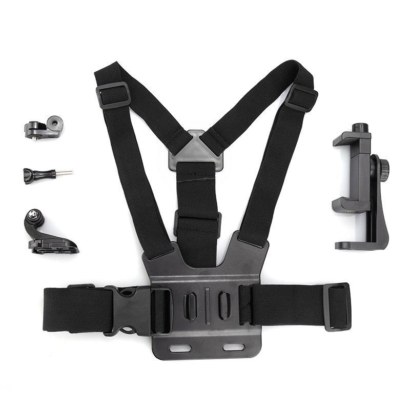 GoPro Chest Strap Phone Holder for First-Person View, Cycling & Live Streaming