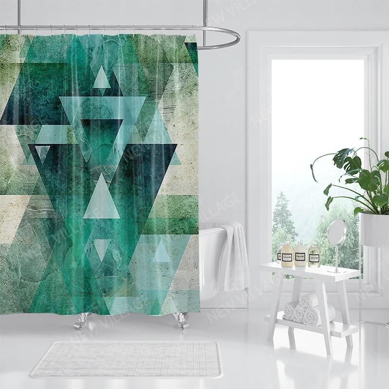 Waterproof Fabric Shower Curtains Bathroom Curtain Accessories Bath Curtain for Shower 180x200cm 240*200 Anime Boho Decoration