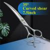 Fenice Master Series Pet Grooming Scissors Straight Thinner Chunker Fluffy Curved Bearing Screws Dog Grooming for Pet Beautician