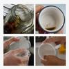 High Pressure Cup Washers Stainless Steel Automatic Sink Cup Rinser for Home Kitchen Black
