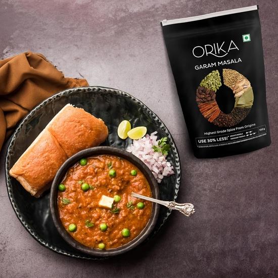 Orika Chicken Masala, Meat Masala & Garam Masala (Combo of 3, 100 G Each)
