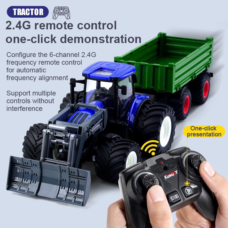 Metal Tractor Remote Control Vehicle