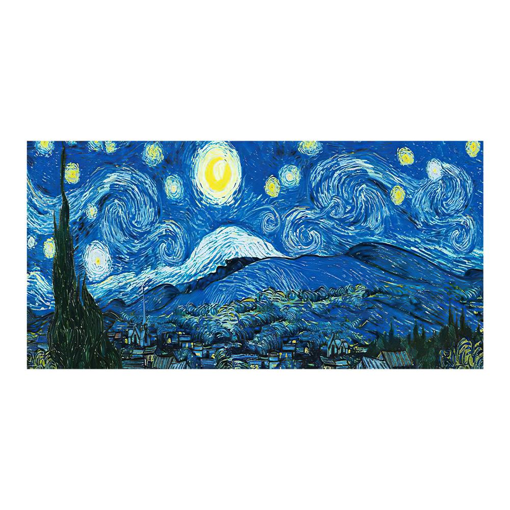 

Ван Гог Абстрактное Звездное Небо Холст Постеры и Принты Импрессионистское Искусство Картины Для Гостиной Домашний Декор 50x100cm