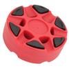 Hockey Puck Dense Texture Glossy Flat Easy Sliding Plastic Roller Hockey Puck for Daily Skating TrainingRed