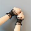 1Pair Lolita Style JK Loli Girl Wrist Cute Hand Sleeve Lace Cuff Cuff Cuff Decoration