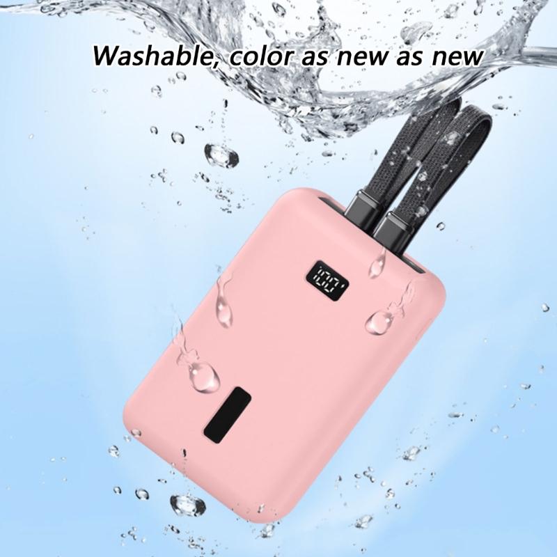 Super Slim Silicone Protector For 30W Mobile Power Precise Cutout Anti Slip Grip Ideal For Daily Commute