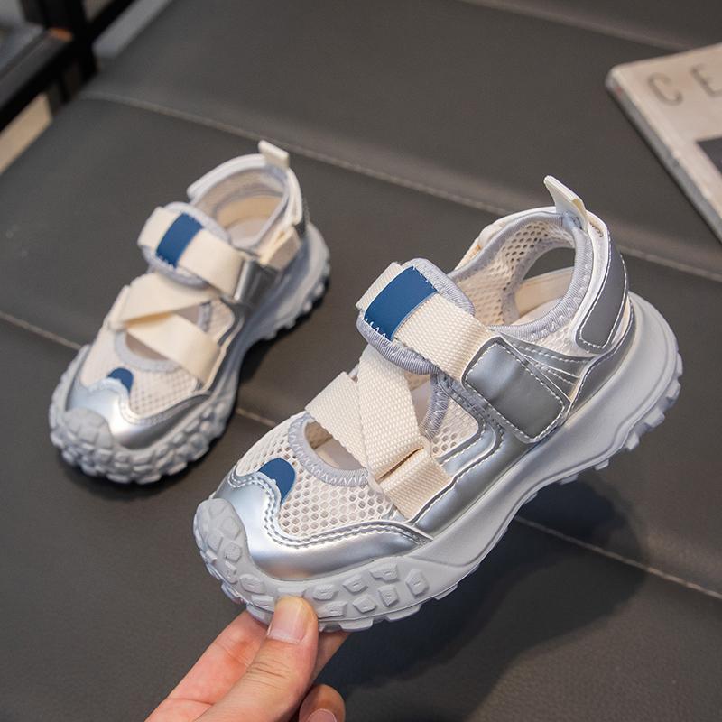 Children's Fashion Breathable Velcro Headband Sports Casual Shoes Frame Outdoor Sandals Beach Shoes Children's Shoes Water Shoes