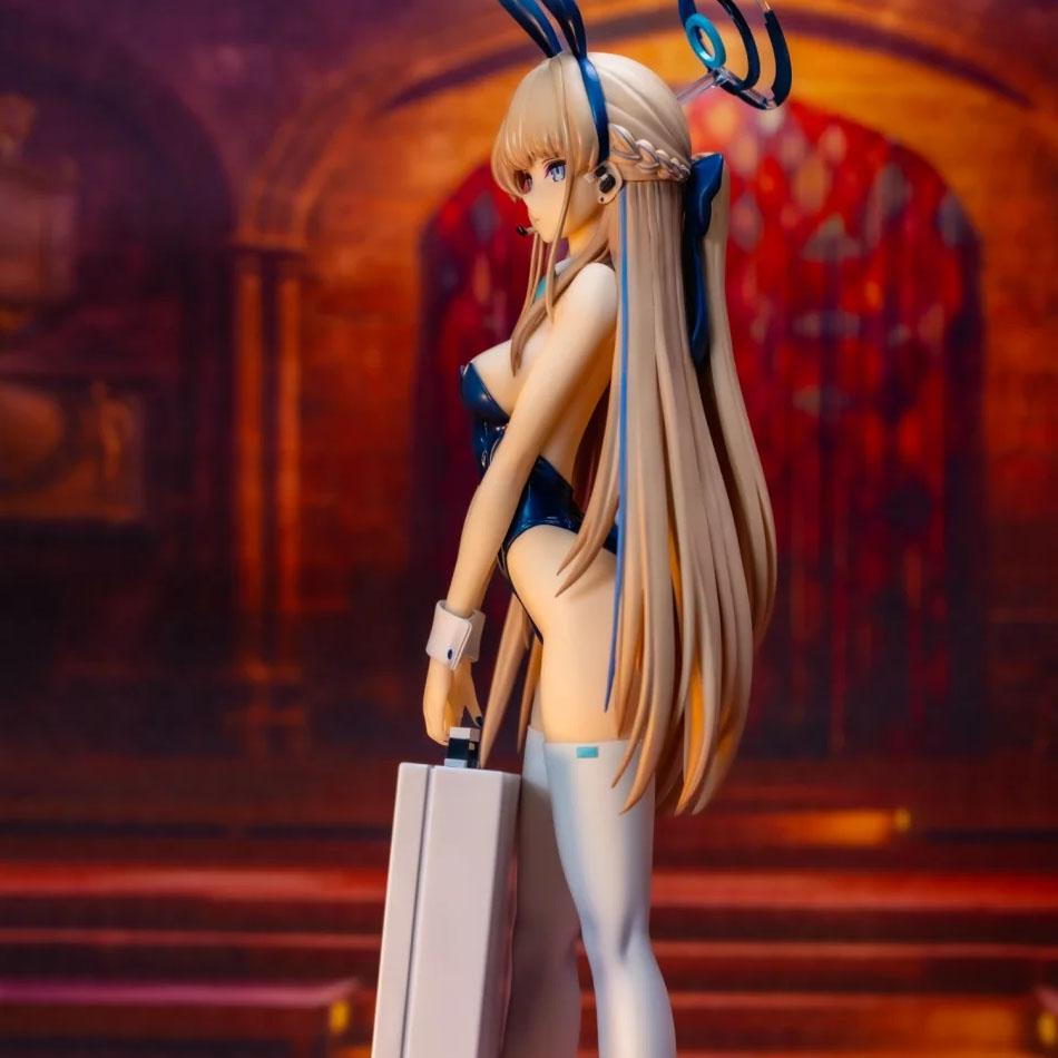 Blue Archive Asuma Toki Standing Position Game Girl Figure Model Statue Boys Collection Desktop Decoration Ornament Toys Gifts