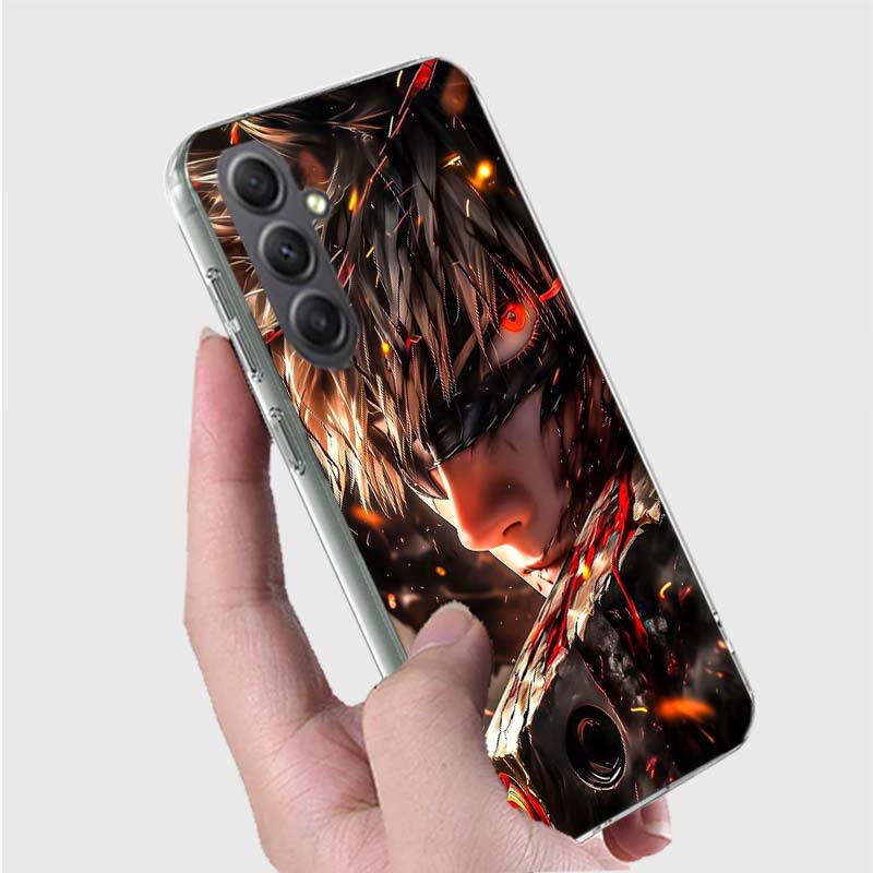 My Hero Bakugou Katsuki Phone Case for Samsung A16 A26 A36 A56 A17 A37 A57 A07 A06 A02S A03 A04S A05S Galaxy Note 20 10 A50S A71