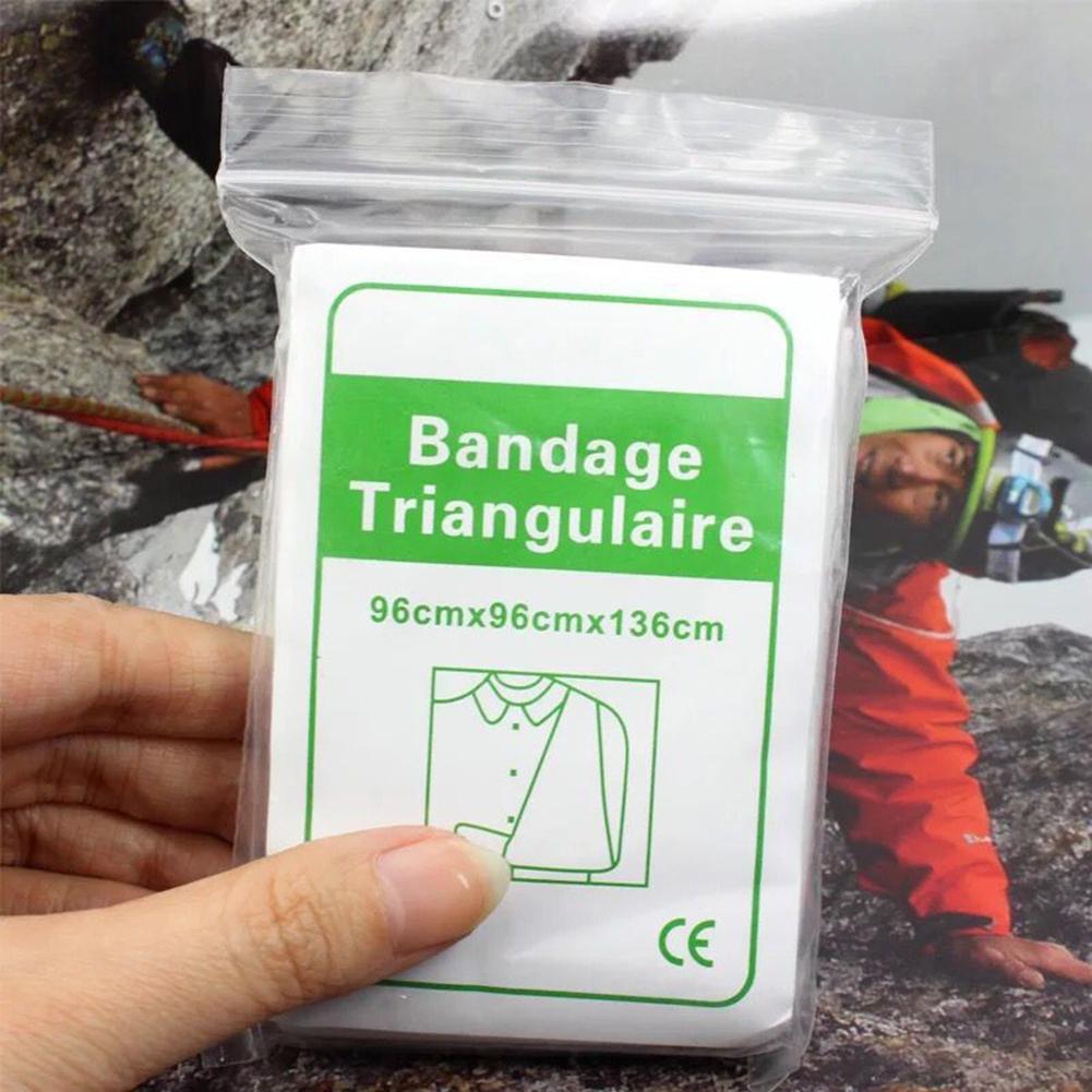 35-50pcs Triangular First Aid Bandage Non-Woven Emergency First Aid Bandage First Aid Wrap Bandage for Fracture Fixation