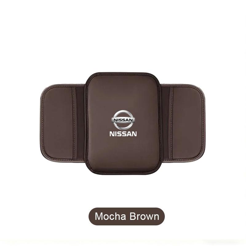 1pcs Car Armrest Pad Center Console Arm Rest Box Cover Protective Ma For Nissan X-Trail T32 T31 Qashqai Tiida Teana Car Styling