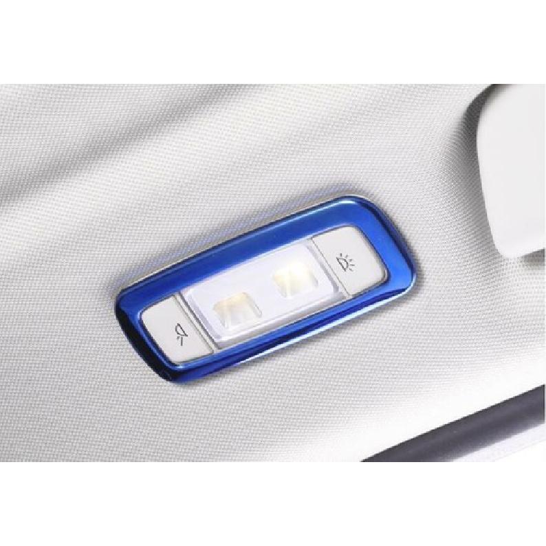 For 2018- BMW X3 G01 X4 G02 Blue Steel Rear Reading Light Lamp Frame Trim