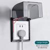 Waterproof In Use Outlet Covers 86 Type Receptacle Protectors with Clear Designs for Bathroom Wall Switch Socket