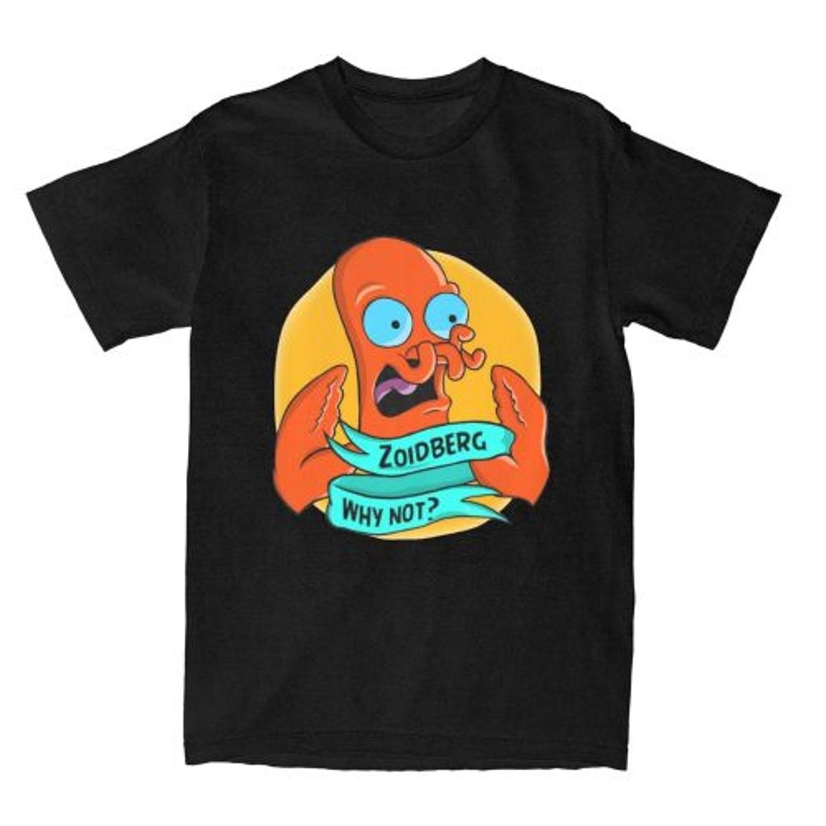

2025 Модна Повсякденна Bender Futuramas Футболка Жіноча Чоловіча З Круглим Вирізом З Коротким Рукавом Футболка Одяг Бавовна Чоловічий Літній Верх Чорна Футболка L